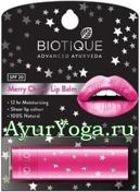  -    (Biotique Merry Cherry Lip balm SPF-20)