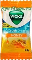  "̸" (Vicks Cough Drops - Honey)