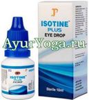      (Jagat pharma Isotine PLUS eye drop)