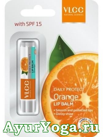  -     (VLCC Orange Lip Balm SPF 15)
