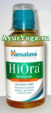     (Himalaya HiOra Mouthwash Regular)