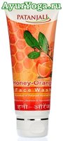 ̸- -    (Patanjali- Honey & Orange Face Wash)