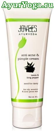       (Jovees Anti Acne & Pimple Cream - Neem & Long Pepper)