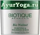     " " (Biotique Bio Walnut Purifying & Polishing Scrub)