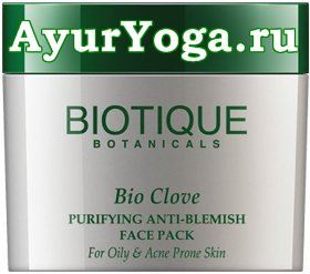     " " (Biotique Bio Clove Purifying Anti-Blemish Face Pack)