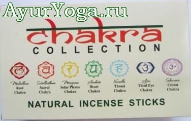   7  (Chakra collection Natural Incense sticks)