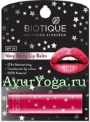 Лесная Ягода - Бальзам для губ (Biotique Very Berry Lip balm SPF-20)
