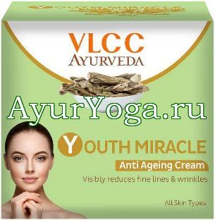 Антивозрастной крем "Чудо молодости" (VLCC Youth Miracle Anti Ageing Cream)