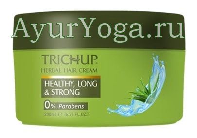      (Trichup Herbal Hair Cream - Healthy, Long & Strong)