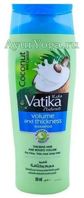 Шампунь для объема с Кокосовым и Касторовым маслом (Vatika Volume and Thickness Shampoo - Coconut & Castor)