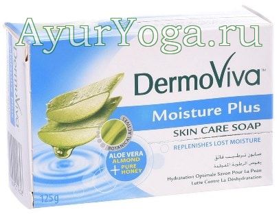 Увлажняющее мыло ДермоВива (DermoViva Moisture Plus Soap)