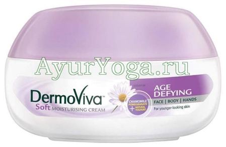 Антивозрастной крем для кожи Дермовива (DermoViva Soft Moisturising Cream - Age Defying)