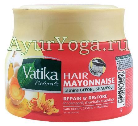     (Vatika Hair Mayonnaise - Repair & Restore)