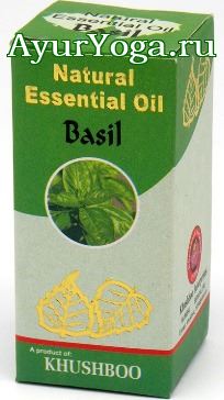 Базилик - Эфирное масло (Khushboo Basil essential oil / Ocimum basilicum)