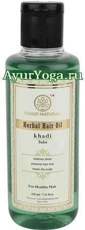  -      (Khadi Tulsi Hair Growth Oil)