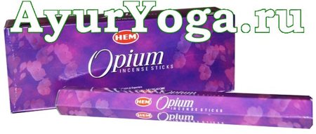 Опиум - аромапалочки / благовония (Hem Opium)