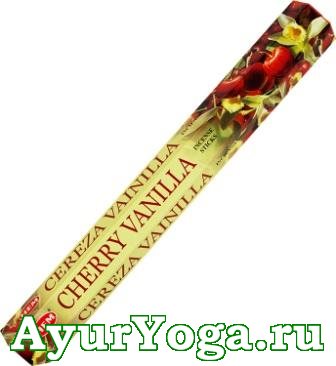 Вишня-Ваниль - ароматические палочки (Hem Cherry-Vanilla)