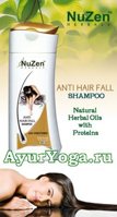 Укрепляющий Шампунь-Кондиционер от выпадения волос (NuZen Anti Hair Fall Shampoo)