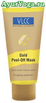 Маска отшелушивающая с Золотом 24 карата (VLCC Gold Peel-Off Mask)