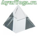 Пирамида хрустальная, высота 4,5 см