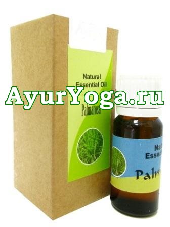 Пальмароза - Эфирное масло (Khushboo Palmarosa essential oil / Cymbopogon martinii)