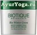       " " (Biotique Bio Winter Green Spot Correcting Anti-Acne Cream)