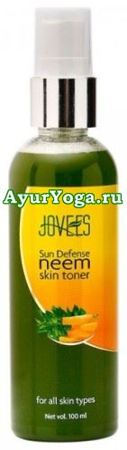 Ним - Солнцезащитный Тоник для лица (Jovees Sun Defense Neem Skin Toner)