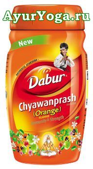 Чаванпраш Дабур Апельсин (Dabur Chyawanprash - Orange)
