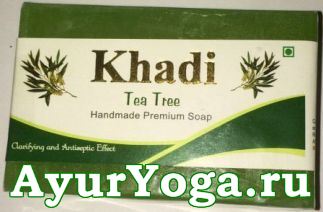 Чайное дерево Кхади мыло (Khadi Tea Tree Soap)
