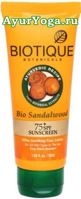     "   SPF 75+" (Biotique Sandalwood Ultra Soothing Face Lotion - 75+ SPF Sunscreen)