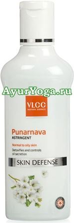 Вяжущий тоник для лица с Пунарнавой (VLCC Punarnava Astringent)