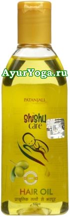 Детское масло для волос (Patanjali Shishu Care Hair Oil)
