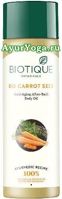 Морковное масло для тела после душа (Biotique Bio Carrot Seed Anti-Aging After-Bath Body Oil)