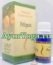 Петитгрейн / Померанец - Эфирное масло (Khushboo Petitgrain essential oil / Citrus aurantium ssp. amara)