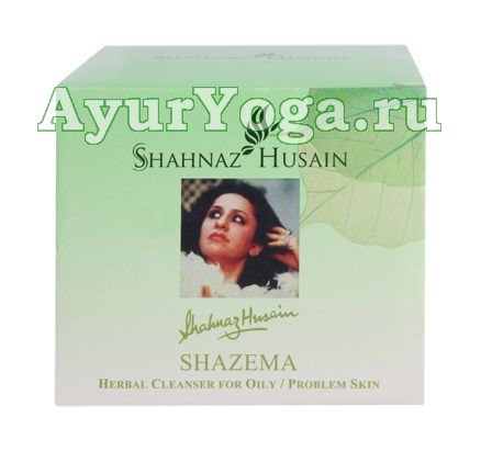 ШаЗема очищающее средство Крем-мыло (Shahnaz ShaZema - Herbal Cleanser for Oily / Problem Skin)