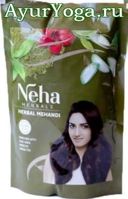 Травяная Хна для волос (Neha Herbal Mehandi) 140 гр
