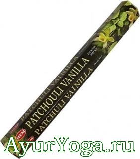 Пачули-Ваниль - ароматические палочки (Hem Patchouli-Vanilla)