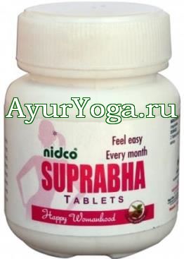 Супрабха таблетки (Nidco Suprabha tablets)