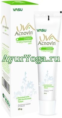 Акновин крем для лица против прыщей (Vasu Uva Acnovin Acne Control Cream)