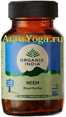Ним капсулы Органик (Organic India Neem caps)