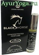 Блэк Хорс / Черная Лошадь - Арабские Масляные Духи (Al Rehab Black Horse)
